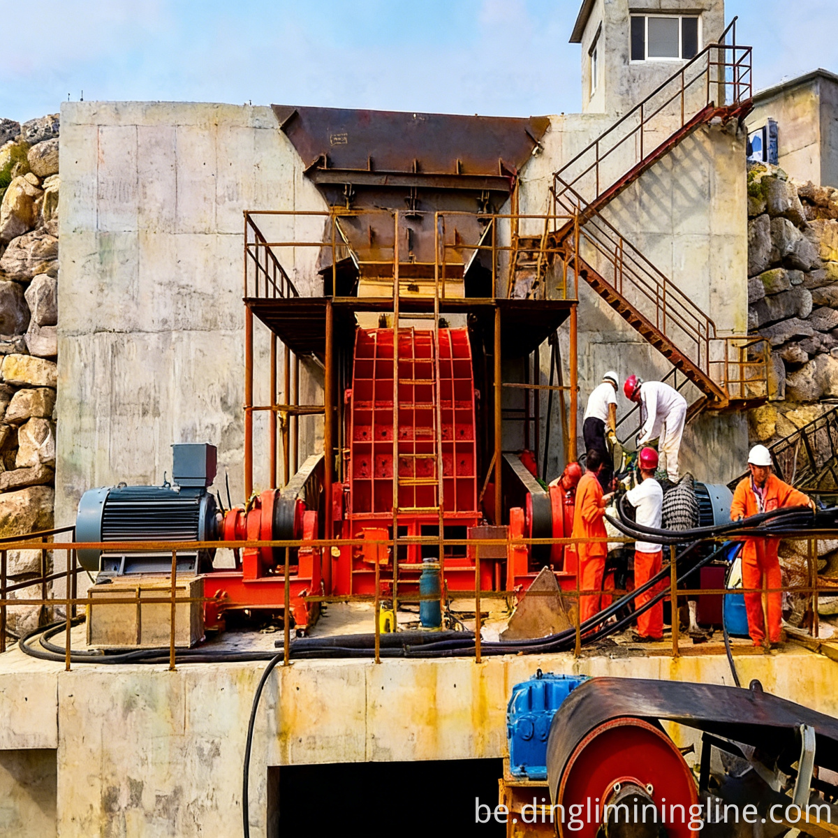 1000 TPH Heavy Duty Crushing Plant